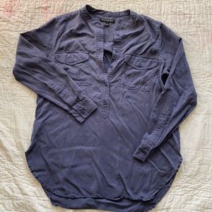 Banana Republic 1/4 button up